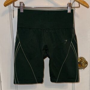 Gym shark Green Athletic Shorts
